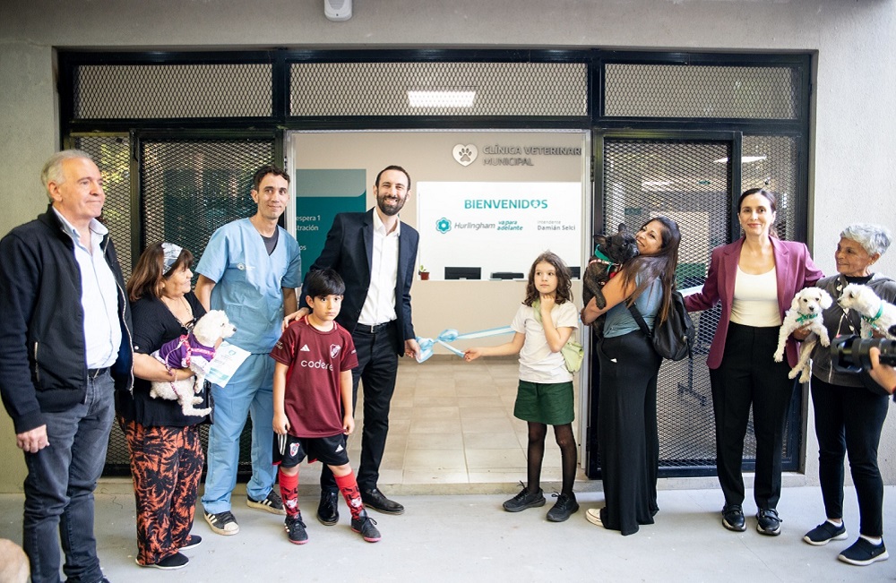 Compromiso cumplido: Selci inauguró la nueva Clínica Veterinaria Municipal de Hurlingham