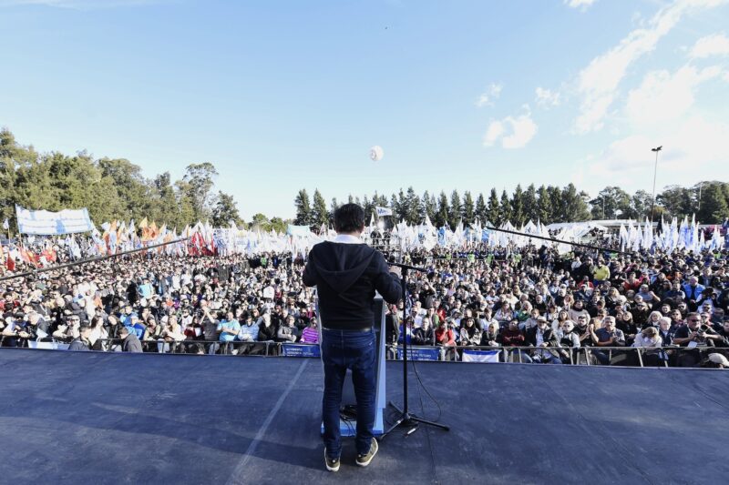 Kicillof en La Plata