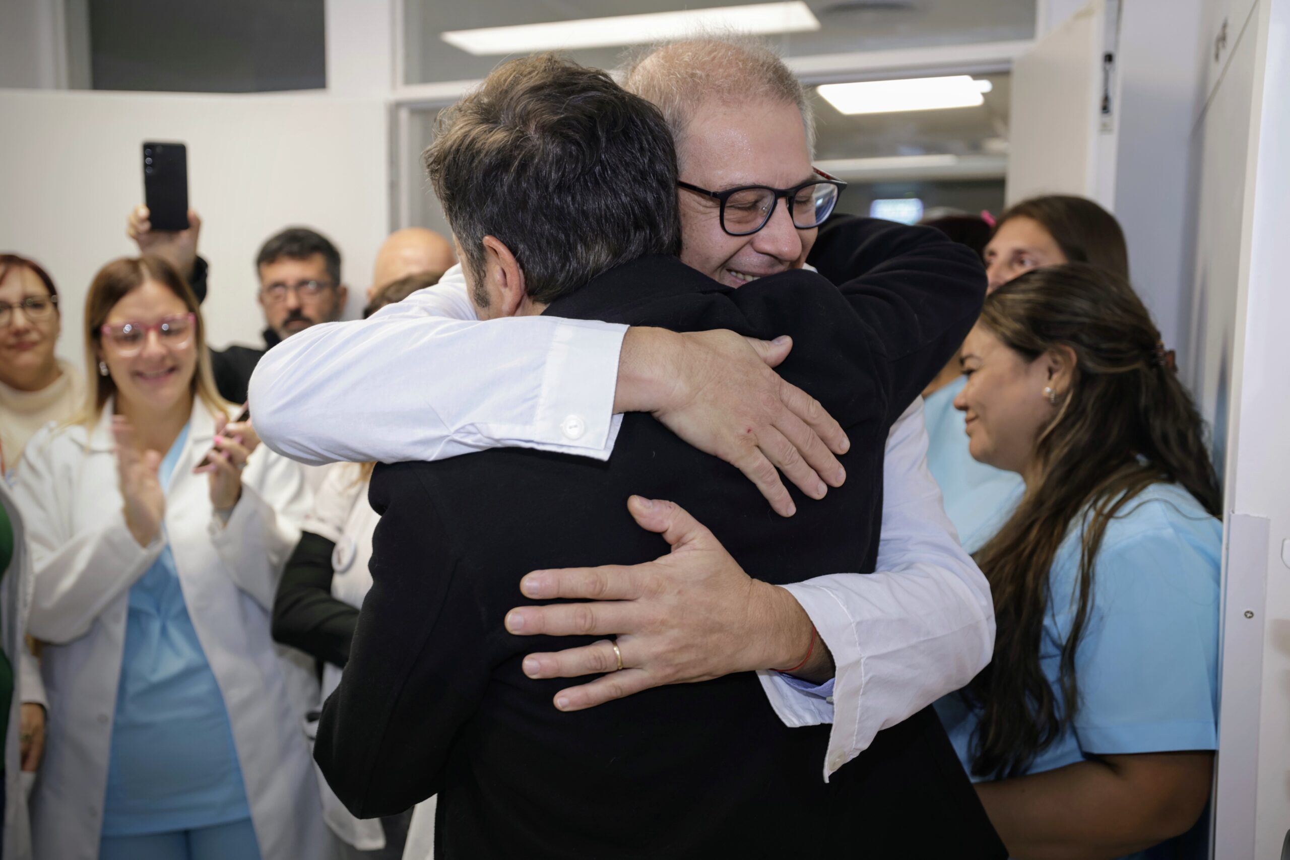 Kicillof Hospital de Niños de La Plata