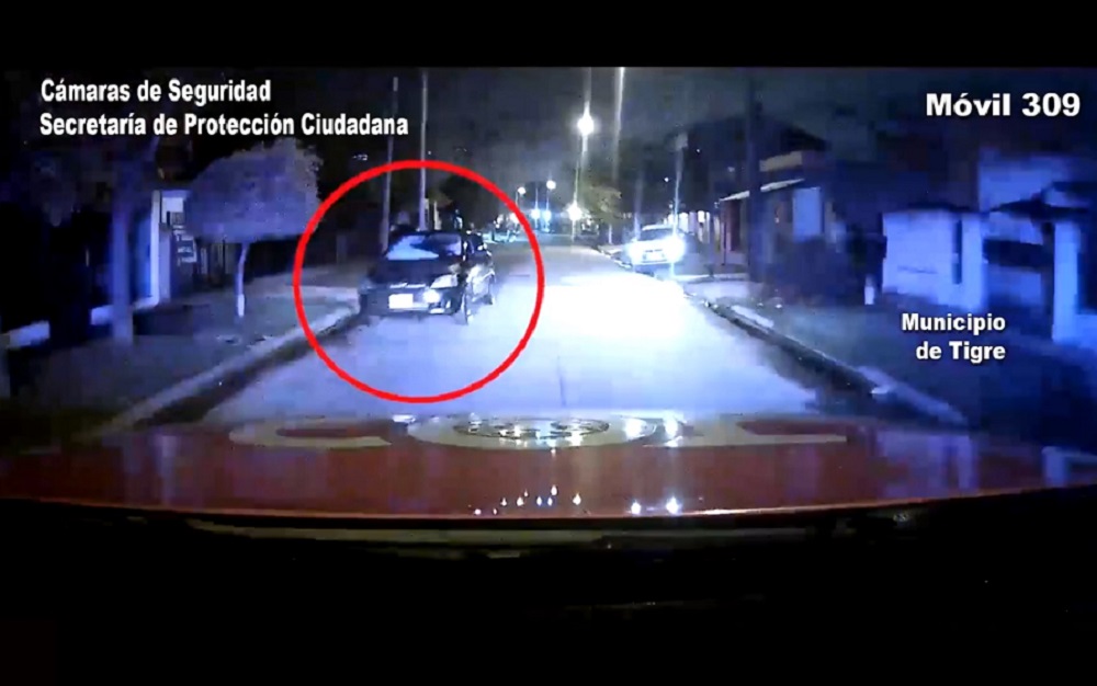 Vehículo sospechoso, COT y Policía realizaron detenciones