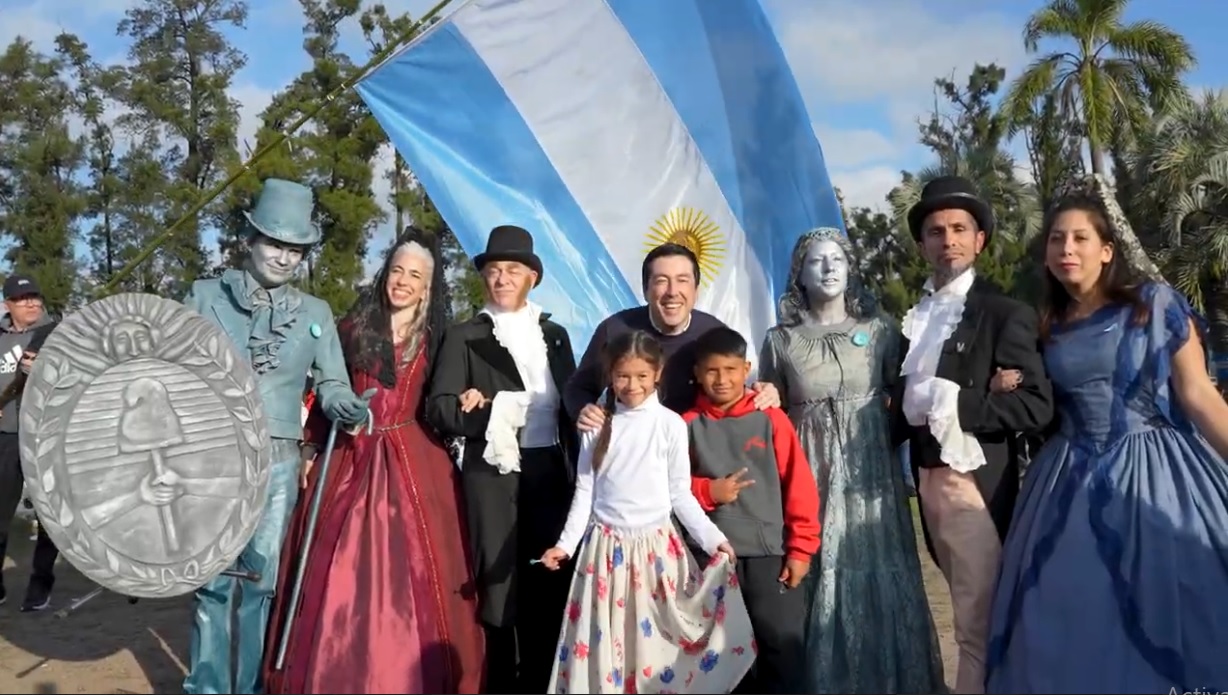Malvinas Argentinas, 25 de Mayo con música, tradición y orgullo patrio