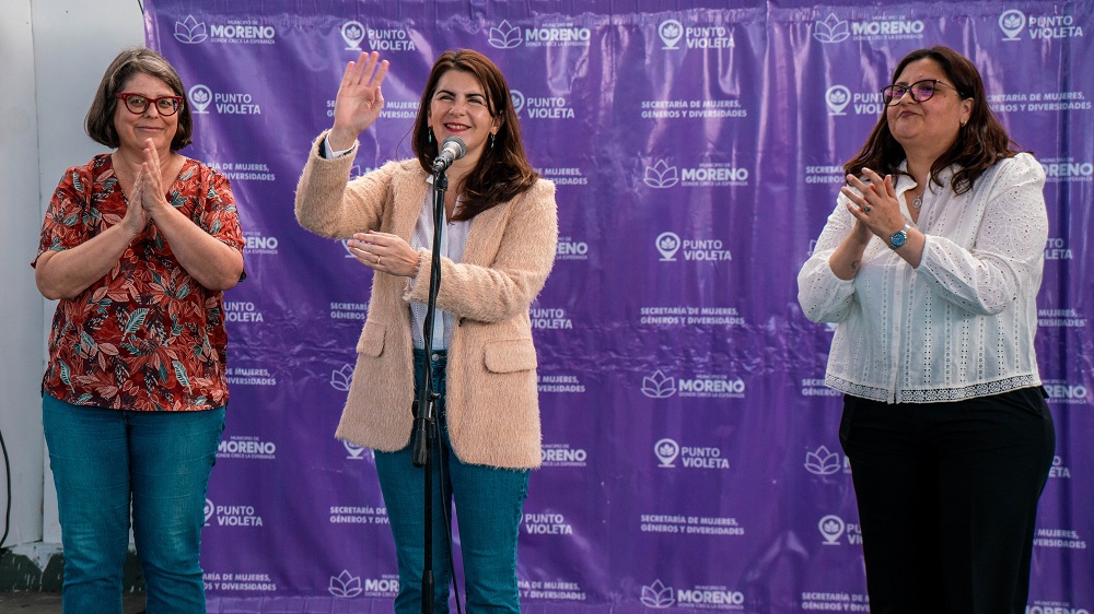 Mariel Fernández inauguró la Escuela Popular de Género