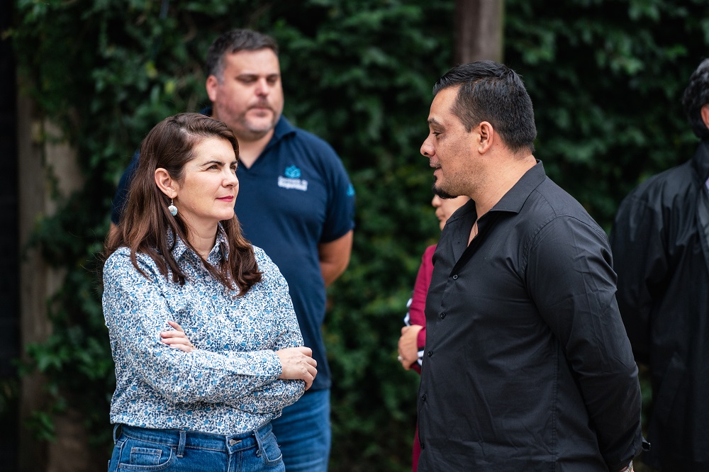 Mariel Fernández supervisó un operativo de saturación barrial en Parque Paso del Rey