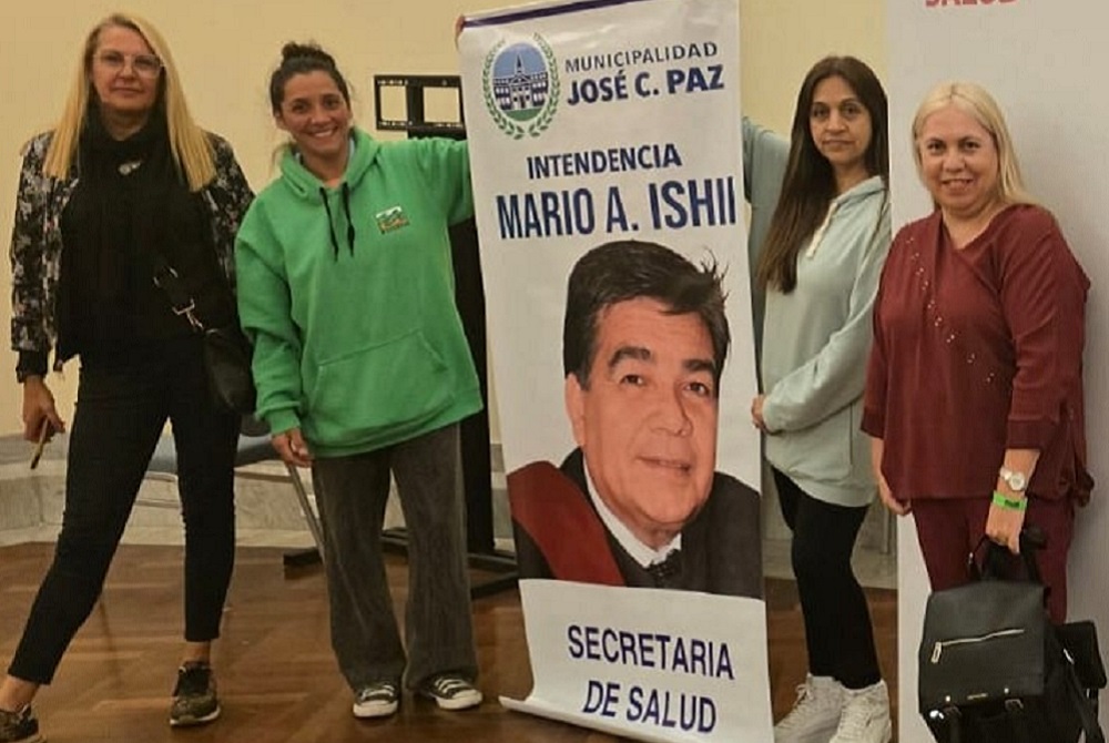 El área de salud de José C. Paz estuvo presente en las jornadas de COSAPRO 2025