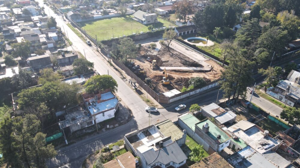 San Miguel, nueva rotonda de Azcuénaga