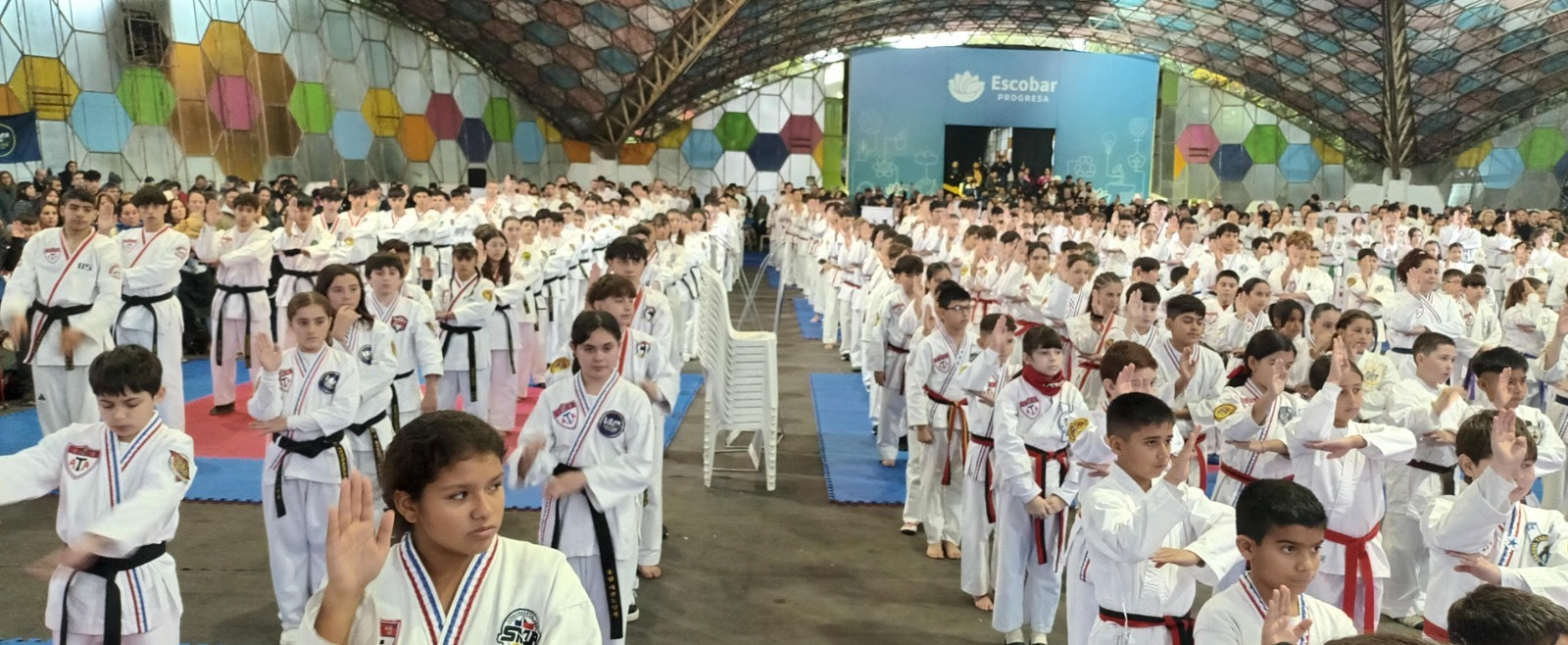Escobar sede del torneo nacional de Taekwondo