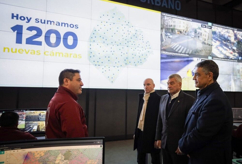 La Ciudad suma 1.200 cámaras de seguridad en 300 puntos estratégicos