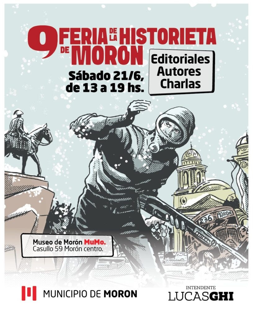 Morón celebra la 9° Feria de la Historieta