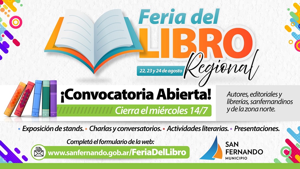 San Fernando: Feria del Libro Regional