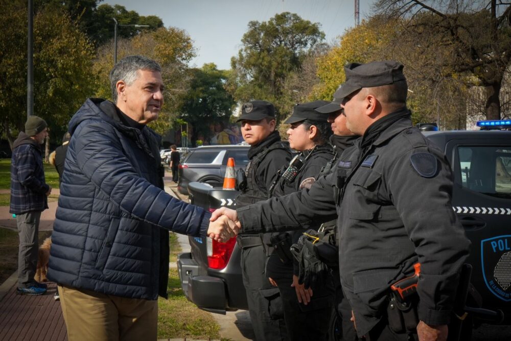 sin manteros en Parque Los Andes