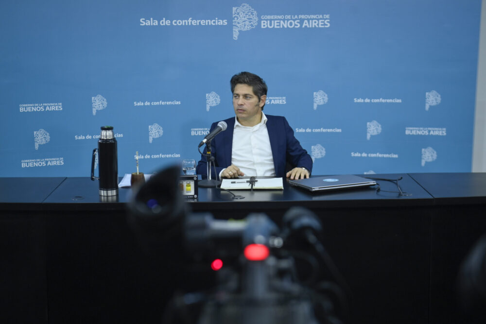Kicillof: “Milei pone en riesgo el interés nacional”