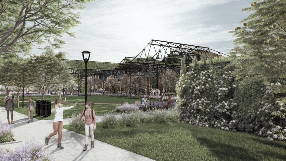 La Ciudad nuevo espacio verde en Colegiales