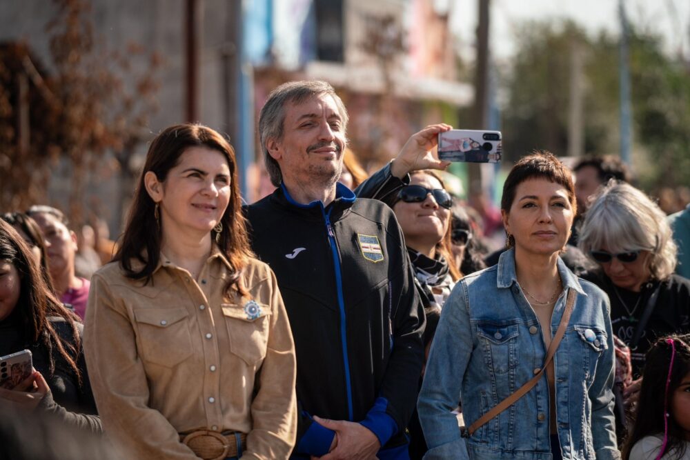 Mariel Fernández y Máximo Kirchner juntos e Moreno
