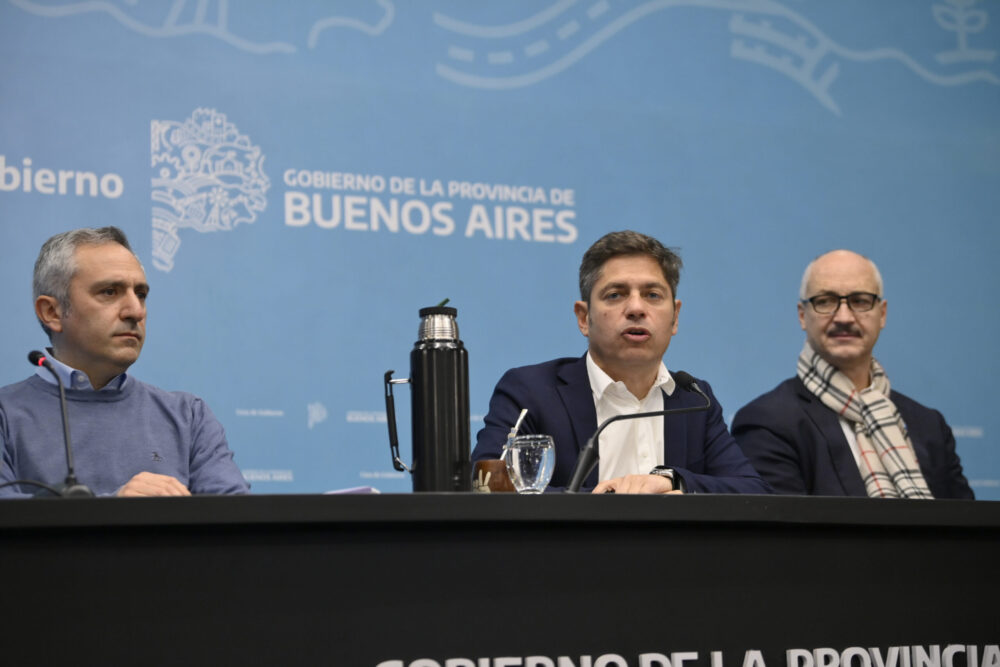 Kicillof firmo acuerdos con UNICEF