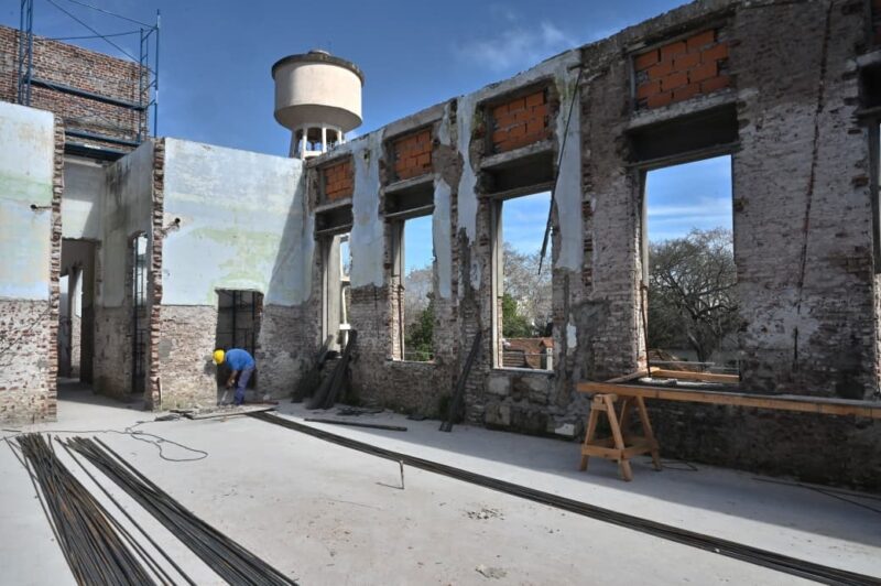 Avanza la obra en el Hospital Tornú