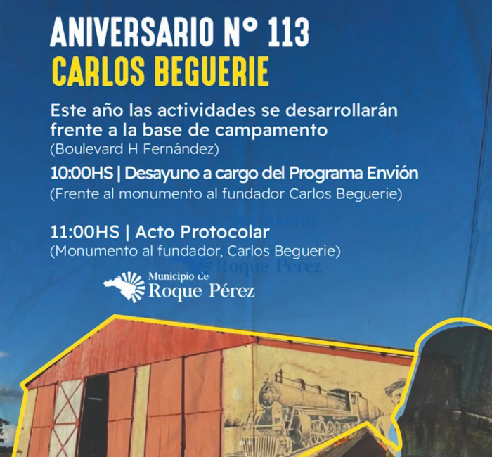 Beguerie cumple 113 años y festeja con su gente