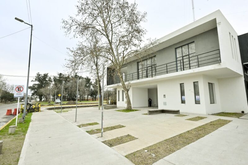 El Cuartel Central de Bomberos ya se encuentra en la etapa final de construcción