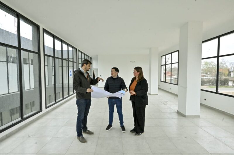 El Cuartel Central de Bomberos ya se encuentra en la etapa final de construcción