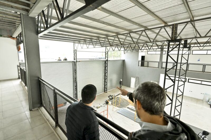 El Cuartel Central de Bomberos ya se encuentra en la etapa final de construcción