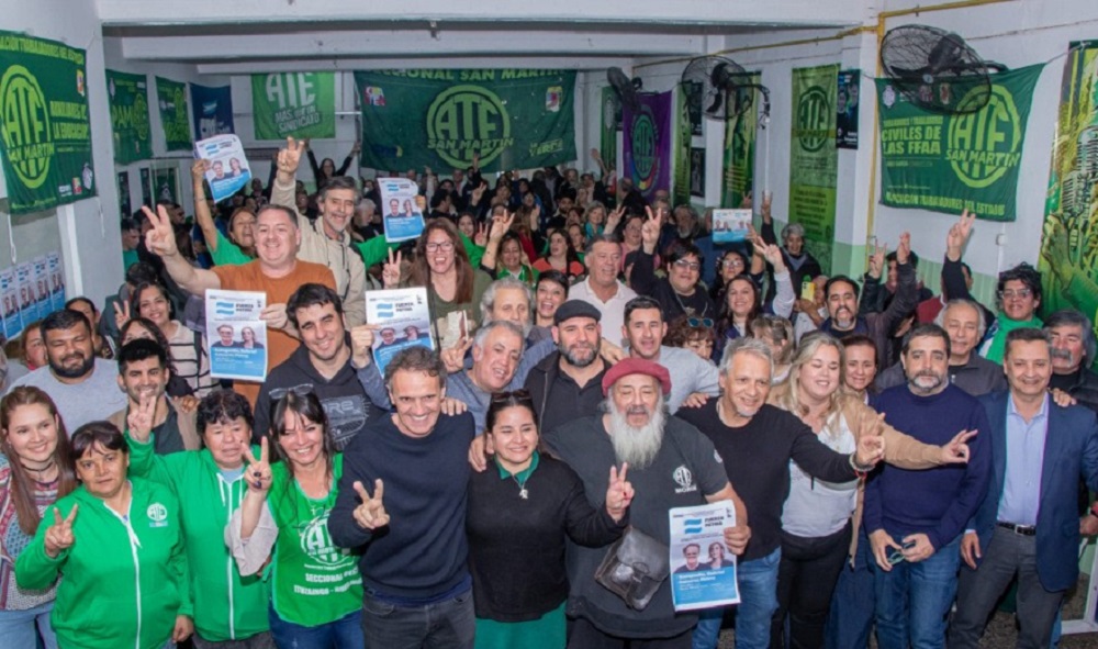Encuentro de la militancia en San Martín con Sergio Palazzo y Fernando Moreira
