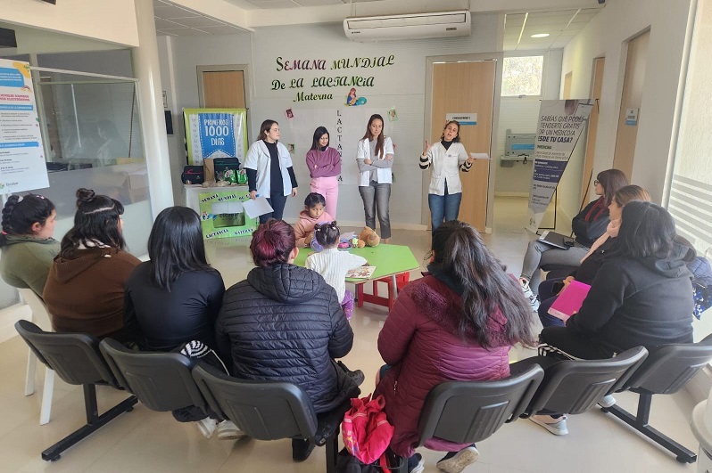 Escobar realiza actividades por la Semana Mundial de la Lactancia