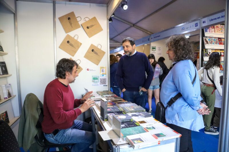 Fernando Moreira inauguró la 4° edición de la Feria del Libro San Martín Lee