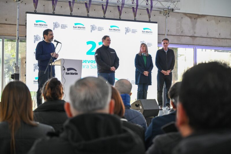 Fernando Moreira y Javier Alonso entregaron 23 nuevos patrulleros para San Martín