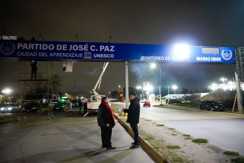 José C. Paz avanza en tecnología de Seguridad vial 