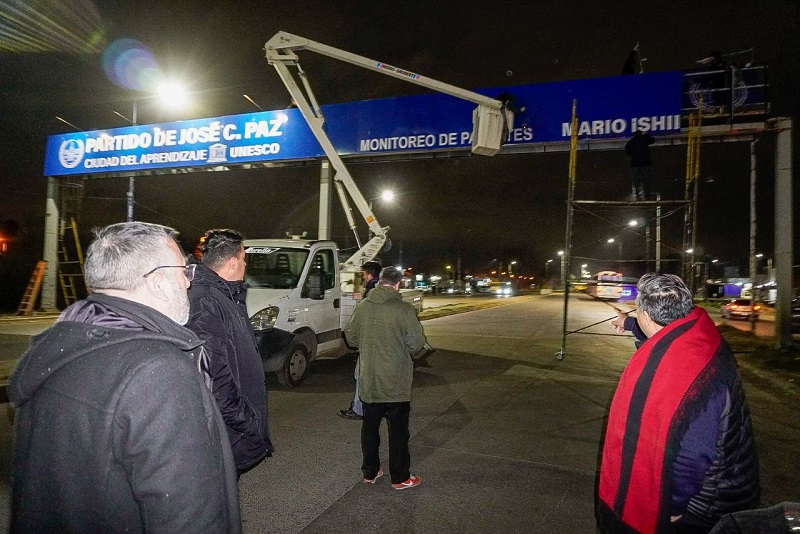 José C. Paz avanza en tecnología de Seguridad vial 