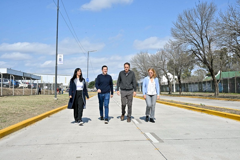 Nardini y Katopodis inauguraron obras de la Av. Constituyentes y Soldi en Tortuguitas