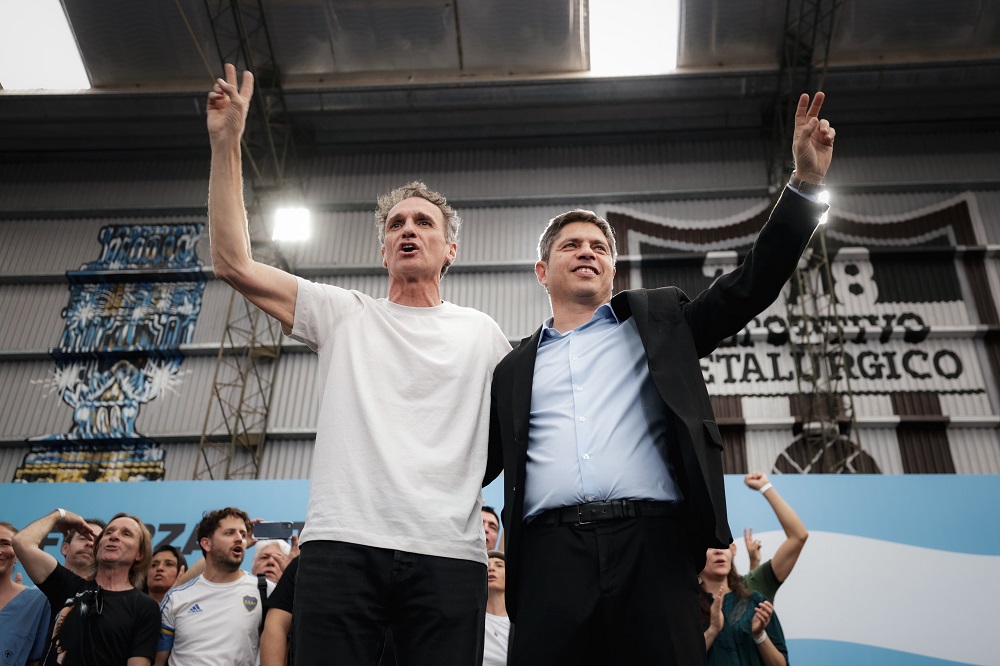 Kicillof con Katopodis y Kreplak tuvo su acto en defensa de la salud pública en Pilar