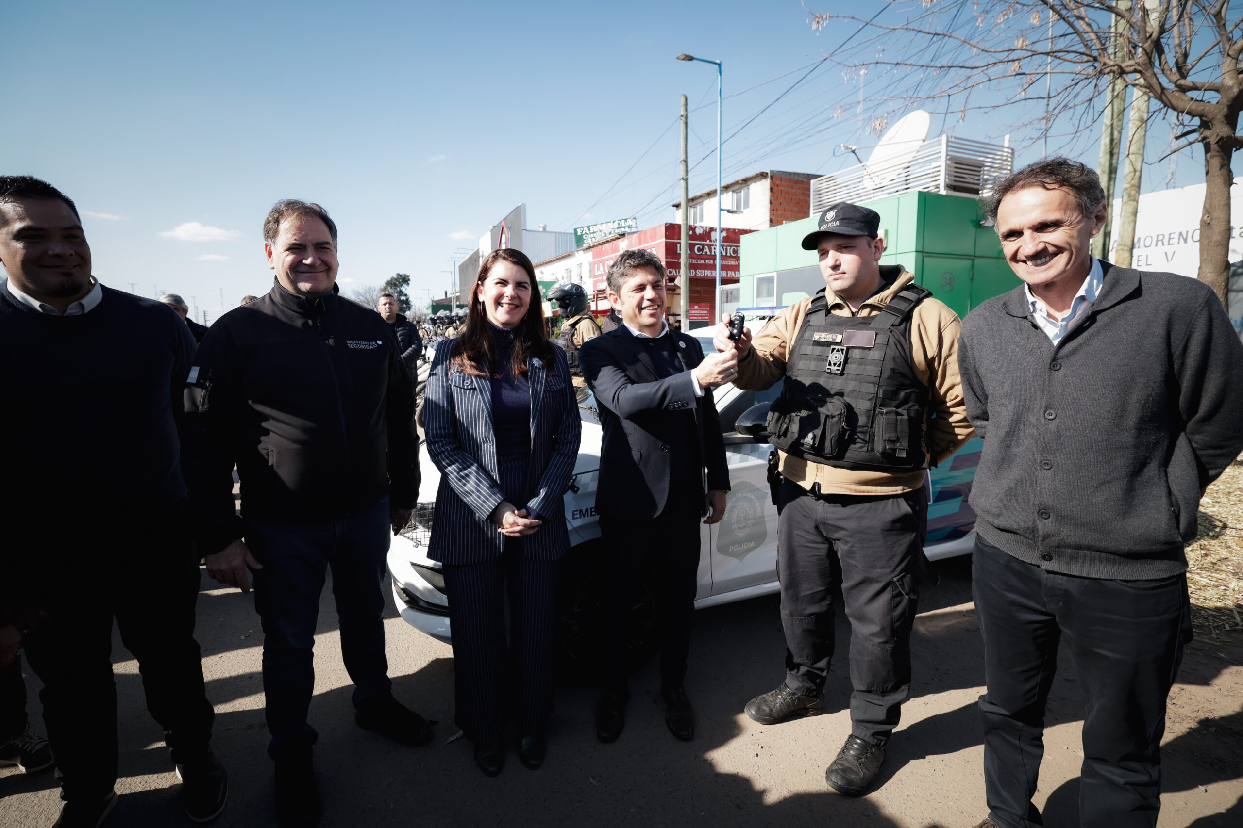 Kicillof inauguró junto a Mariel Fernández el edificio educativo N°270 en Moreno