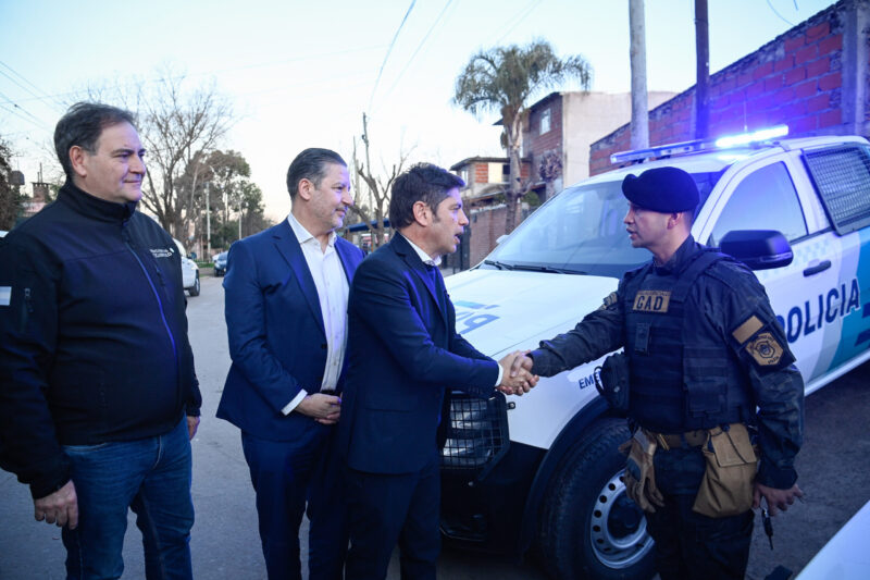 Kicillof inauguró las obras de ampliación de la Escuela Secundaria N° 50 en Merlo