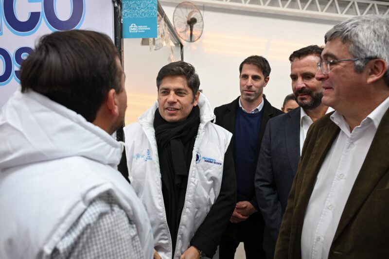 Kicillof y Katopodis inauguraron un nuevo Mercado Bonaerense Fijo