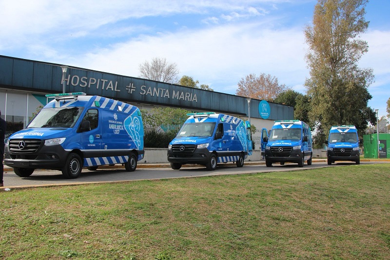 La municipalidad compró cuatro ambulancias para el sistema Emergencias San Miguel