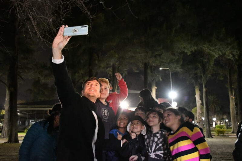 Lucas Ghi participó del lanzamiento de Quinto Acampa