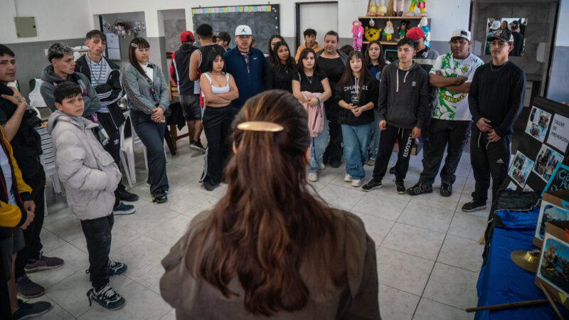 Mariel Fernández recorrió nuevas obras en el barrio Satélite