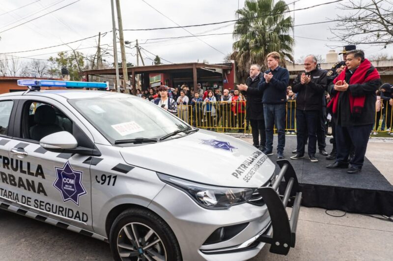 Mario Ishii refuerza la seguridad en José C. Paz