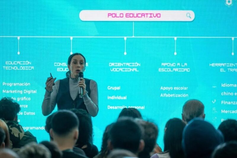 “Más educación para los desafíos del futuro” Selci y Flor Lampreabe inauguraron el Nuevo Polo Educativo Hurlingham
