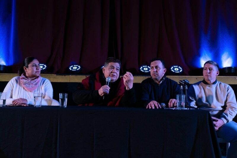 eunión de Cultura con el Intendente Mario ishii