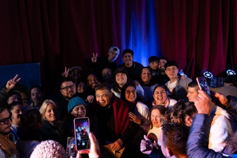 eunión de Cultura con el Intendente Mario ishii