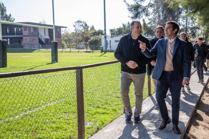 San Isidro junto al CASI anunciaron obras en el Campo de Deportes Municipal N°6