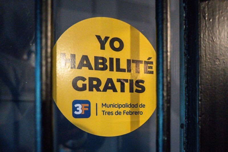 Tres de Febrero ya habilita comercios al instante un nuevo paso en la simplificación