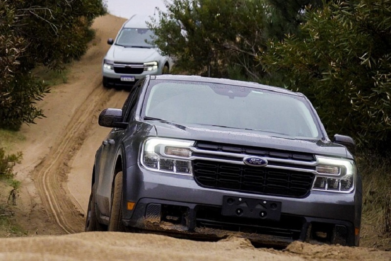 Los usuarios de Ford probaron la novedad del ovalo a puro off-road