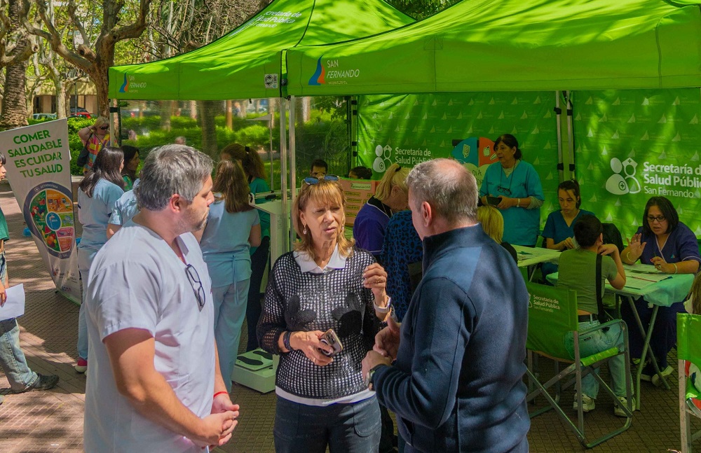 San Fernando fomentó hábitos saludables en el “Día del Corazón”