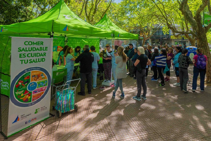 San Fernando fomentó hábitos saludables en el “Día del Corazón”