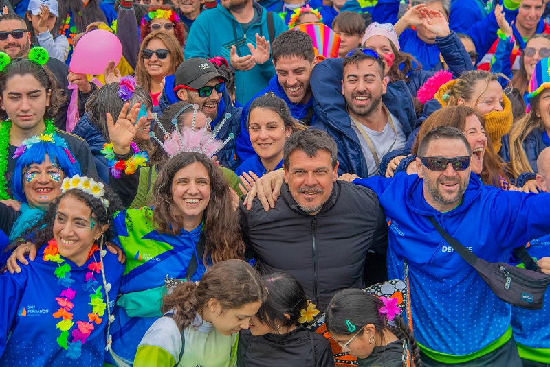 Una multitud de familias disfrutaron la Bicicleteada 2025 de San Fernando