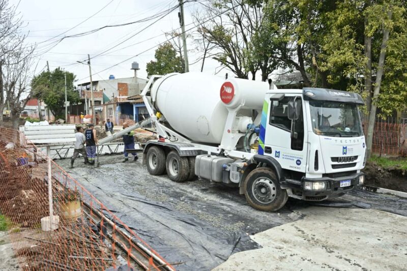 A menos de un día de un triunfo histórico, Nardini retomó su agenda recorriendo obras en Tierras Altas