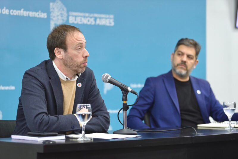 Bianco, López y Cuattromo brindaron una conferencia de prensa