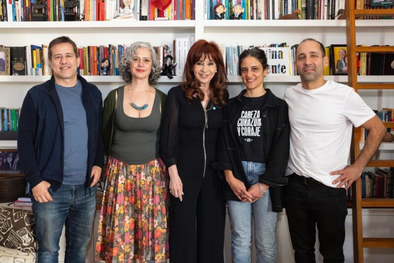 Cristina se reunió con los candidatos porteños de Fuerza Patria